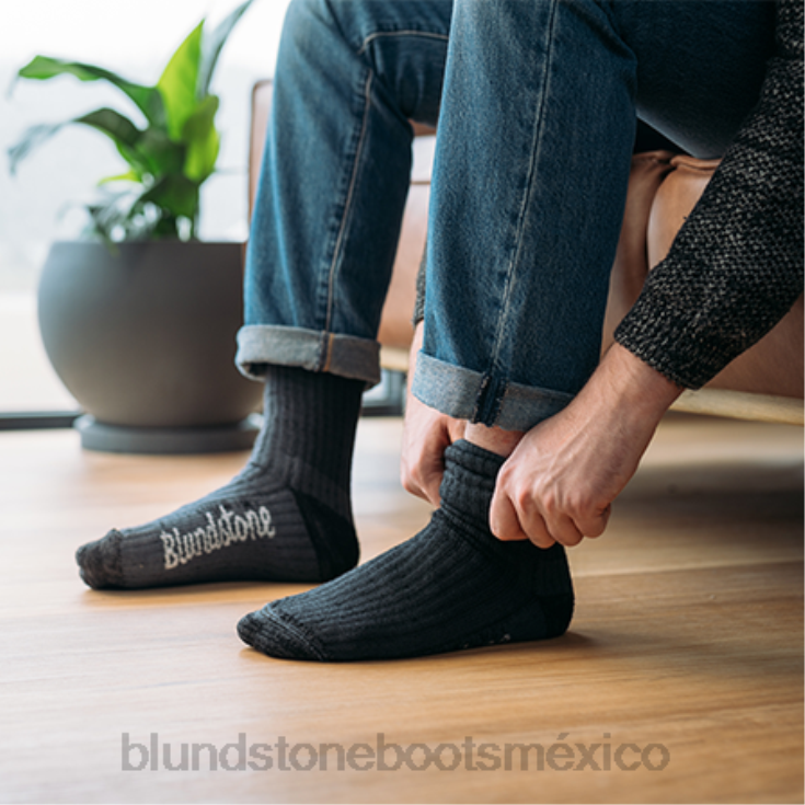 Blundstone Boots México 66V0263 Blundstone calcetines de lana merino negro/pizarra