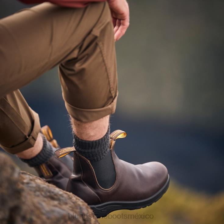 Blundstone Boots 66V0228 Blundstone botas chelsea todoterreno para hombre marrón cacao