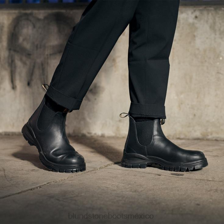Blundstone Boots 66V0246 Blundstone botas chelsea con tacos para hombre negro