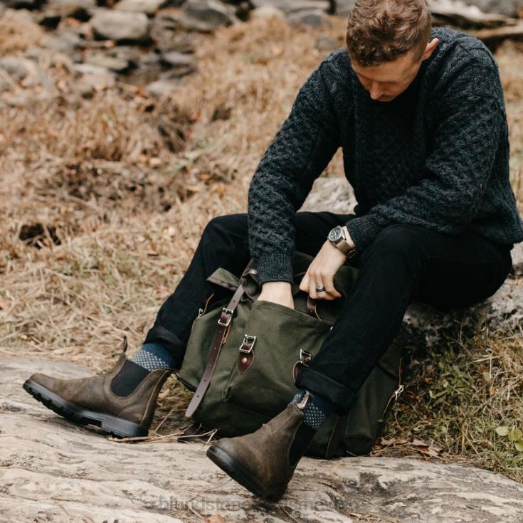 Blundstone Boots México 66V02171 Blundstone botas chelsea originales para hombre ante oliva oscuro