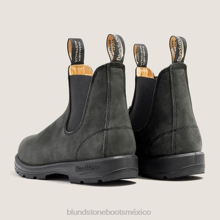 Blundstone Mexico 66V0214 Blundstone botas chelsea clásicas para hombre negro rustico