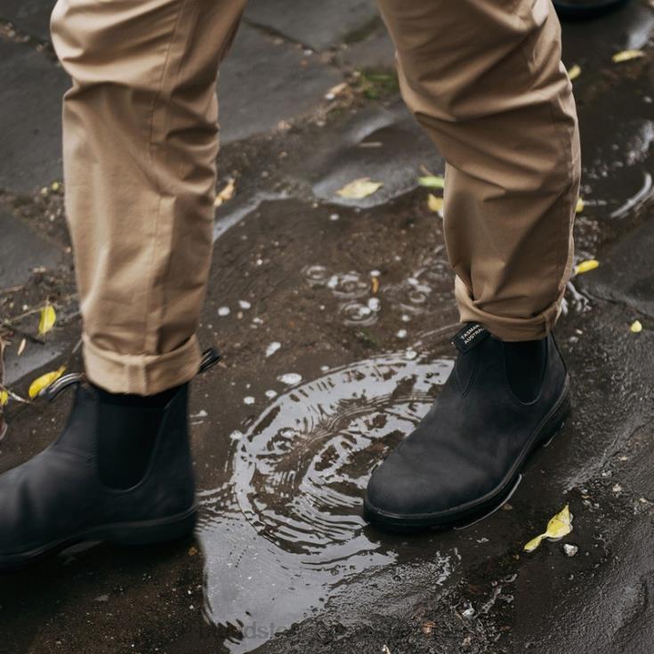Blundstone Mexico 66V0214 Blundstone botas chelsea clásicas para hombre negro rustico