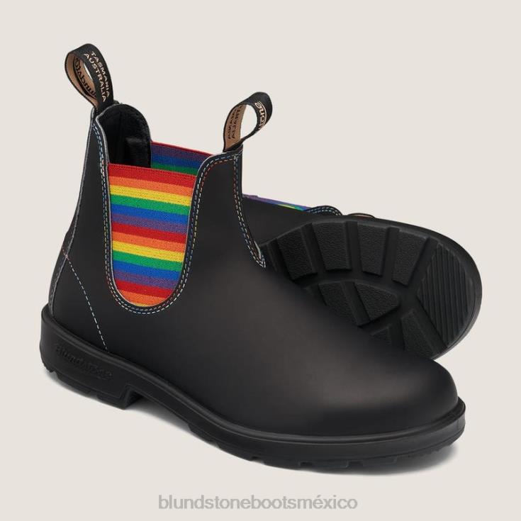 Blundstone Mexico 66V02191 Blundstone botas chelsea originales para hombre negro/arcoiris