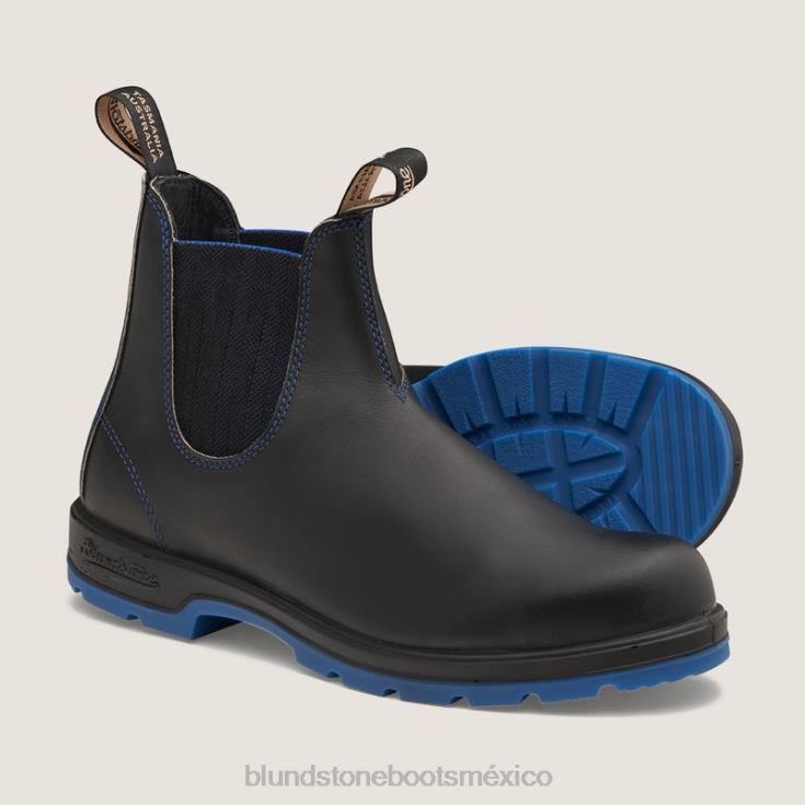 Blundstone Mexico 66V0220 Blundstone botas chelsea clásicas para hombre negro/azul