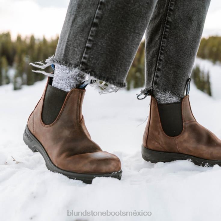 Blundstone Mexico 66V0241 Blundstone botas chelsea térmicas para hombre marrón antiguo