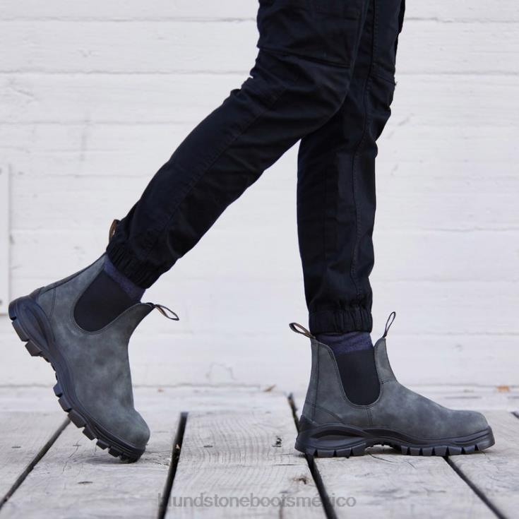 Blundstone Mexico 66V0244 Blundstone botas chelsea con tacos para hombre negro rustico