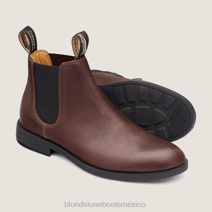 Blundstone Mexico 66V0235 Blundstone botines de vestir para hombre marrón castaño