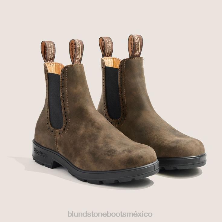 Blundstone Mexico 66V0274 Blundstone botas altas originales mujer marrón rústico