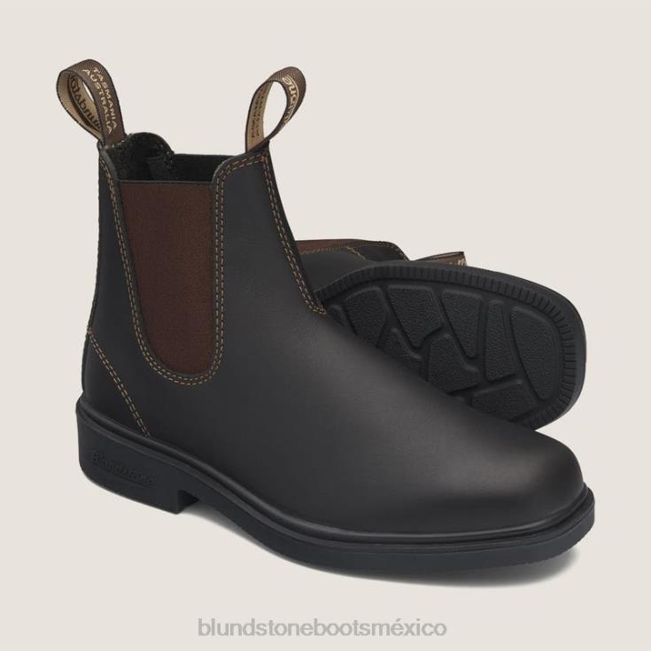 Blundstone Boots 66V02124 Blundstone botas chelsea de vestir para mujer marrón fuerte