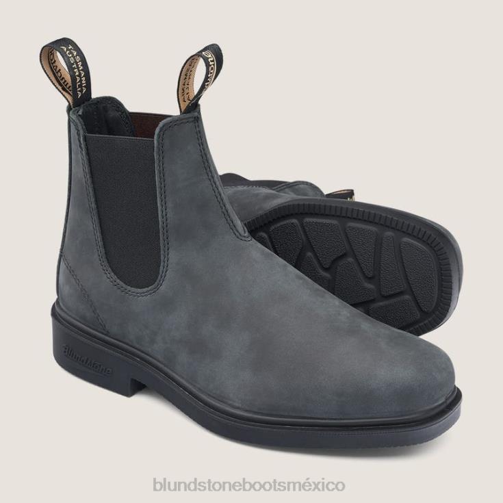 Blundstone Boots 66V02127 Blundstone botas chelsea de vestir para mujer negro rustico