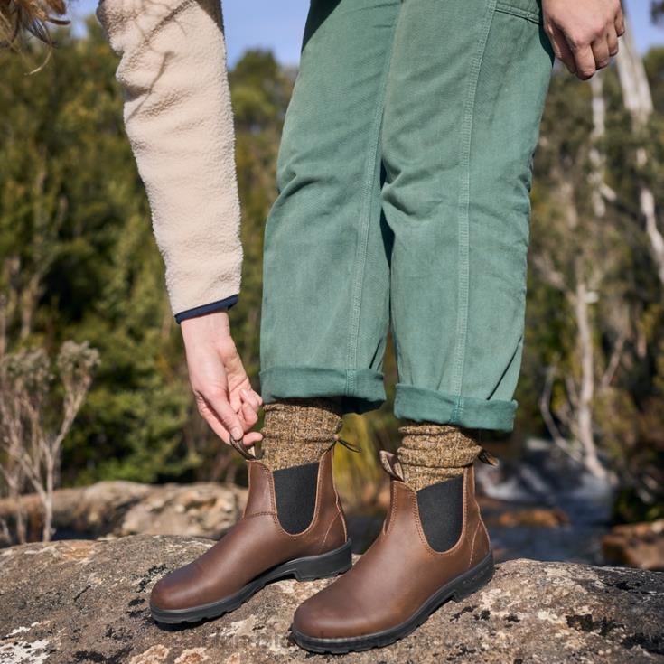 Blundstone Boots 66V0273 Blundstone botas chelsea originales de mujer sierra marrón