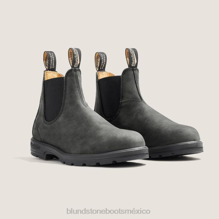 Blundstone Boots 66V0291 Blundstone botas chelsea clasicas de mujer negro rustico