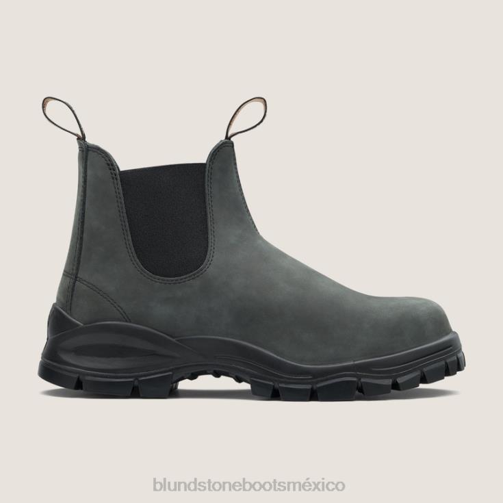 Blundstone Boots México 66V02114 Blundstone botas chelsea con tacos para mujer negro rustico
