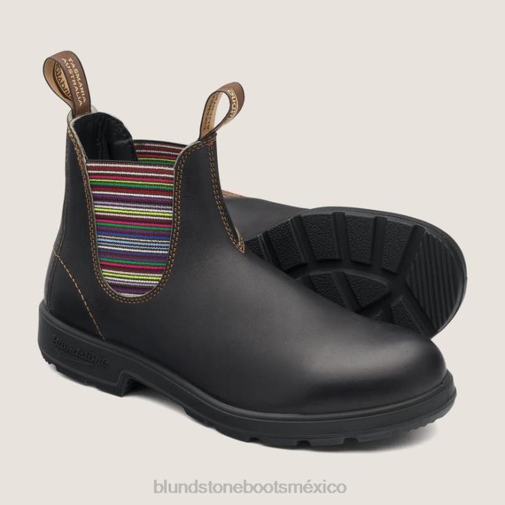 Blundstone Boots México 66V0272 Blundstone botas chelsea originales de mujer marrón fuerte/rayas