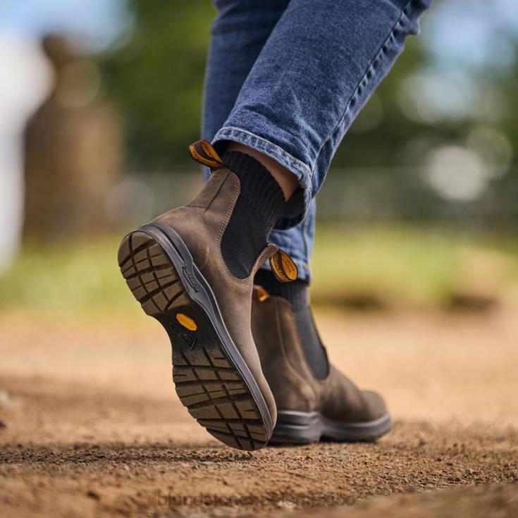 Blundstone Mexico 66V02110 Blundstone botas chelsea todoterreno para mujer marrón rústico