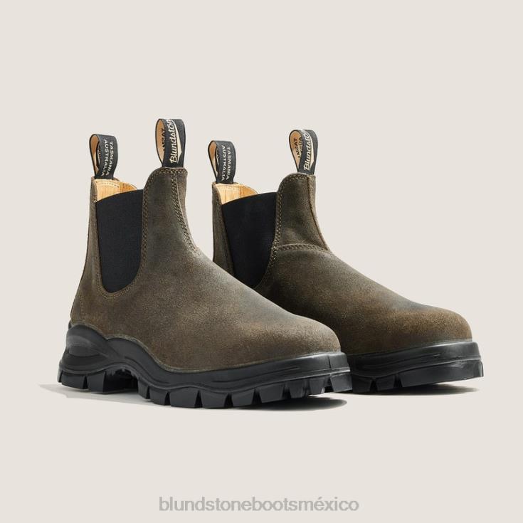 Blundstone Mexico 66V02113 Blundstone botas chelsea con tacos para mujer oliva oscuro