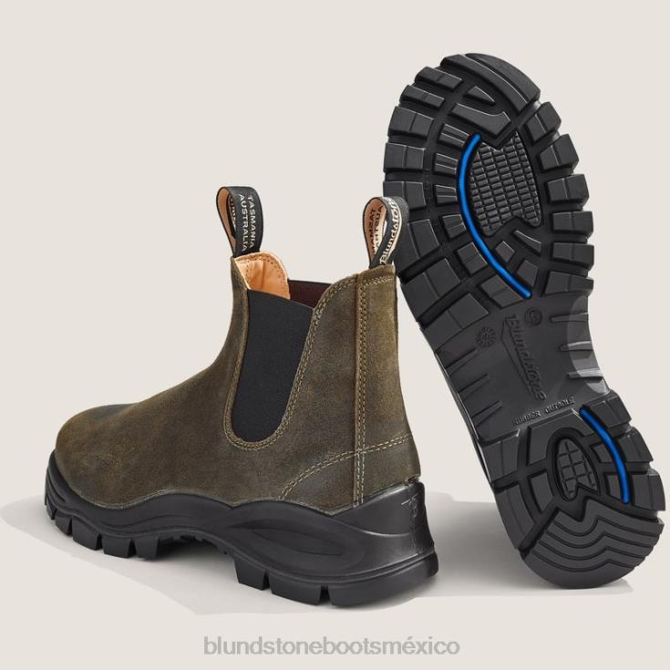 Blundstone Mexico 66V02113 Blundstone botas chelsea con tacos para mujer oliva oscuro