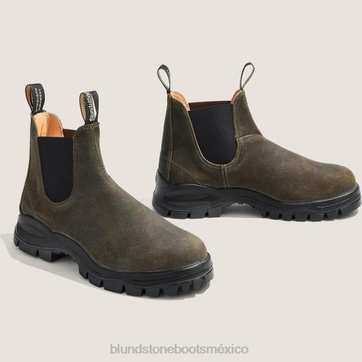 Blundstone Mexico 66V02113 Blundstone botas chelsea con tacos para mujer oliva oscuro