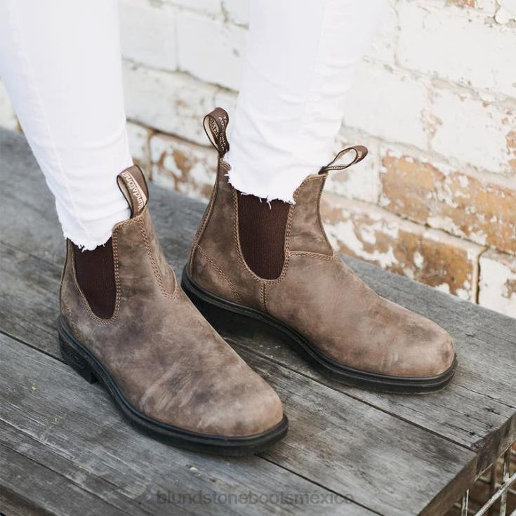 Blundstone Mexico 66V02125 Blundstone botas chelsea de vestir para mujer marrón rústico