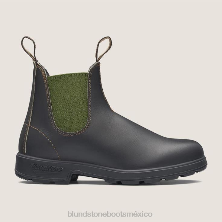 Blundstone Mexico 66V0271 Blundstone botas chelsea originales de mujer marrón fuerte/oliva