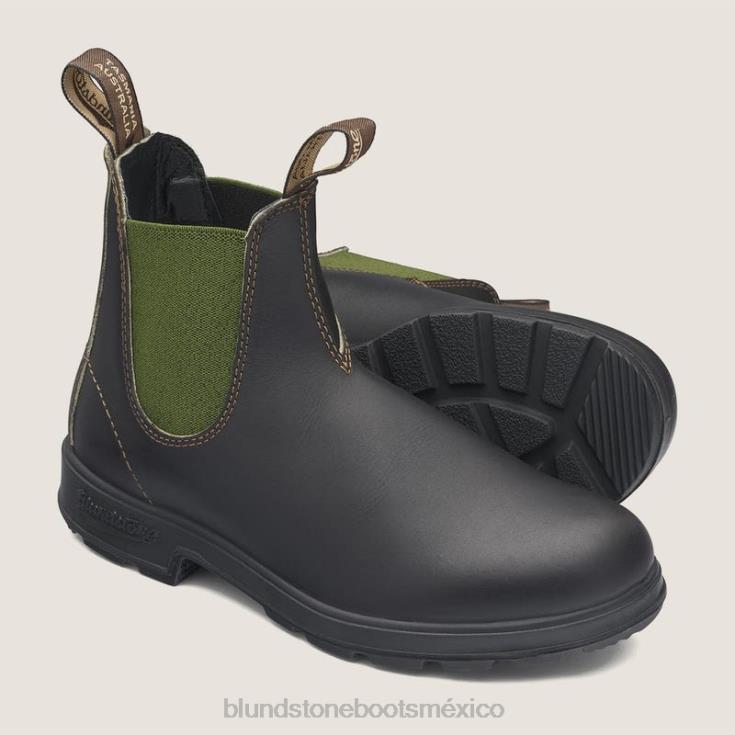 Blundstone Mexico 66V0271 Blundstone botas chelsea originales de mujer marrón fuerte/oliva