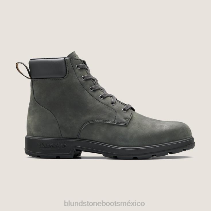 Blundstone Boots 66V02139 Blundstone botas con cordones originales de mujer negro rustico