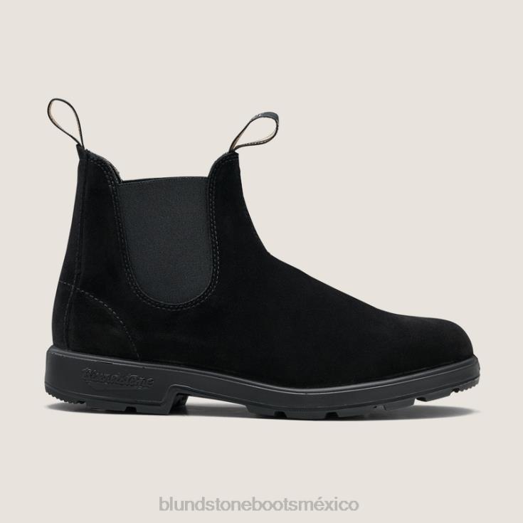 Blundstone Mexico 66V0268 Blundstone botas de ante originales de mujer ante negro