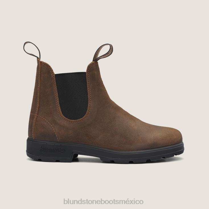 Blundstone Mexico 66V0283 Blundstone botas de ante originales de mujer tabaco