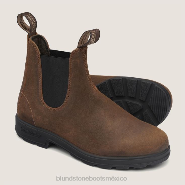 Blundstone Mexico 66V0283 Blundstone botas de ante originales de mujer tabaco