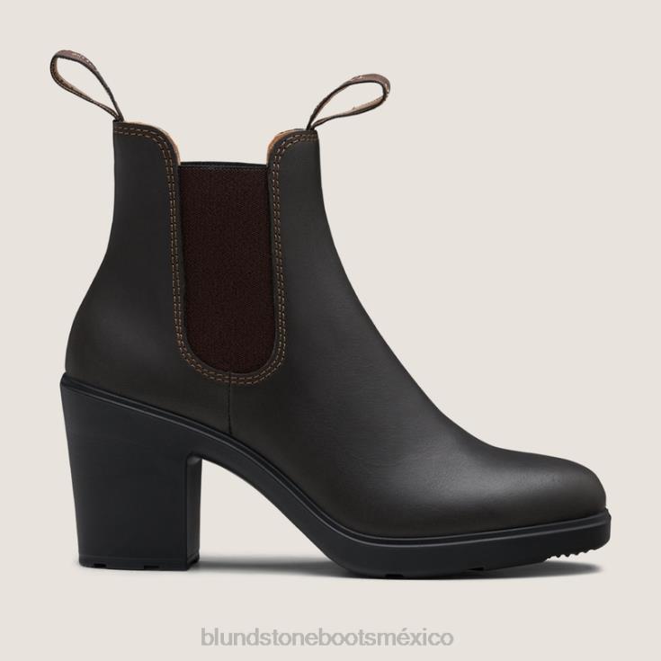Blundstone Boots México 66V0299 Blundstone botas de tacón alto para mujer marrón fuerte