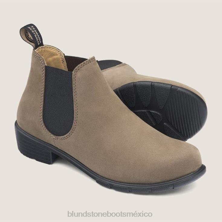Blundstone Boots México 66V02189 Blundstone botines de mujer nubuck de piedra