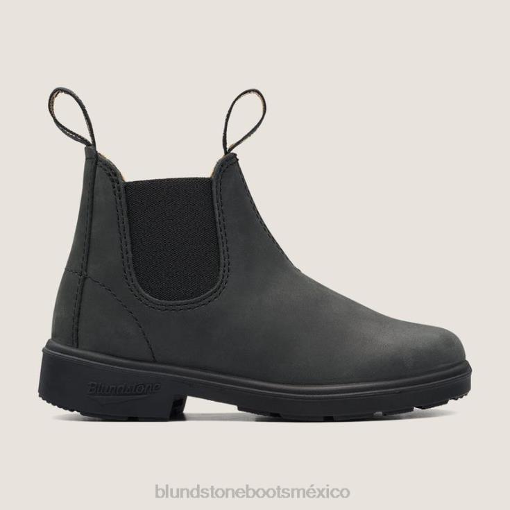 Blundstone Boots 66V02169 Blundstone botas chelsea para niños negro rustico