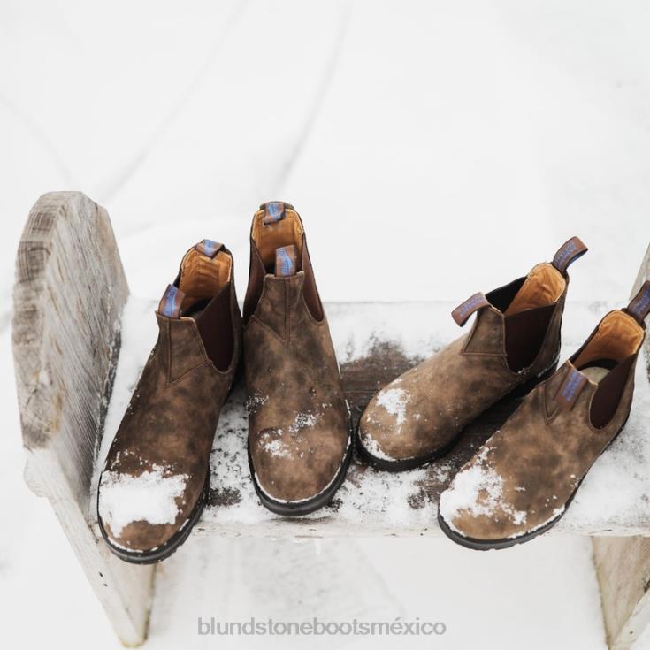 Blundstone Boots México 66V02147 Blundstone botas chelsea térmicas juveniles marrón rústico