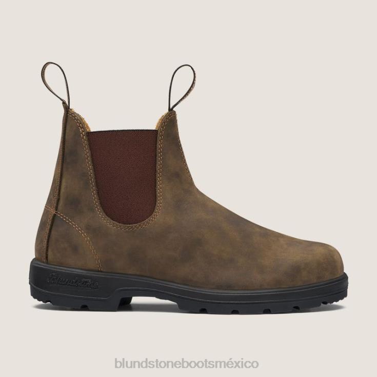 Blundstone Boots México 66V02150 Blundstone botas chelsea clásicas juveniles marrón rústico