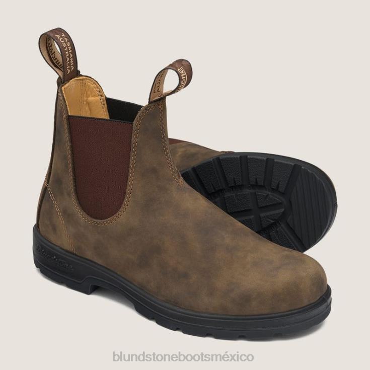 Blundstone Boots México 66V02150 Blundstone botas chelsea clásicas juveniles marrón rústico