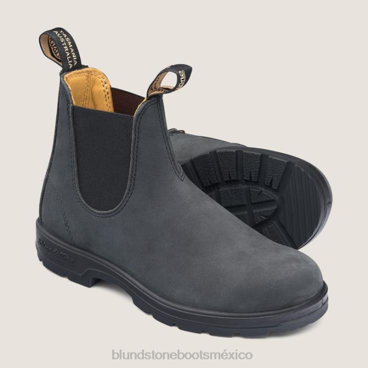 Blundstone Boots México 66V02153 Blundstone botas chelsea clásicas juveniles negro rustico