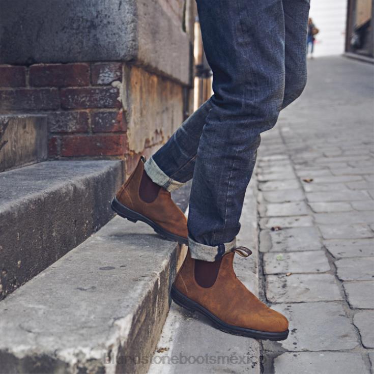 Blundstone Mexico 66V02158 Blundstone botas chelsea clásicas juveniles silla de montar marrón