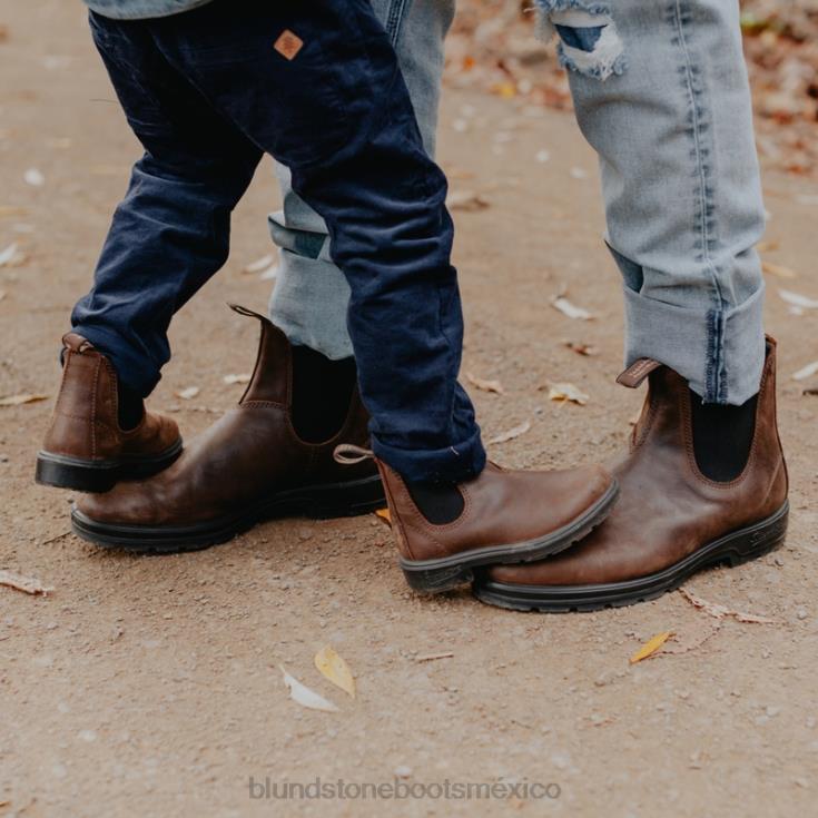 Blundstone Mexico 66V02167 Blundstone botas chelsea para niños marrón antiguo